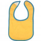 Cotton baby bib (Yellow)