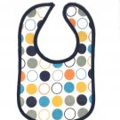 Cotton baby bib (Color dots)