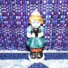 China Figurine, Stamped Japan, Swiss Hiking Girl, good condition