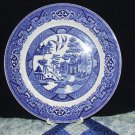 Blue Willow dinner plate, 9", Homer Laughlin