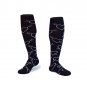 4 Pack Heart Print Compression Socks 15-25mmHG for Everyday Wear, Home Wear