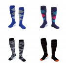 4 Pack Mens Circulation Compression Socks 15-25mmHG for Running & Everyday Wear