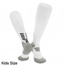 3 Pack Kids Anti Slip Long Football Socks Thick Cushioned
