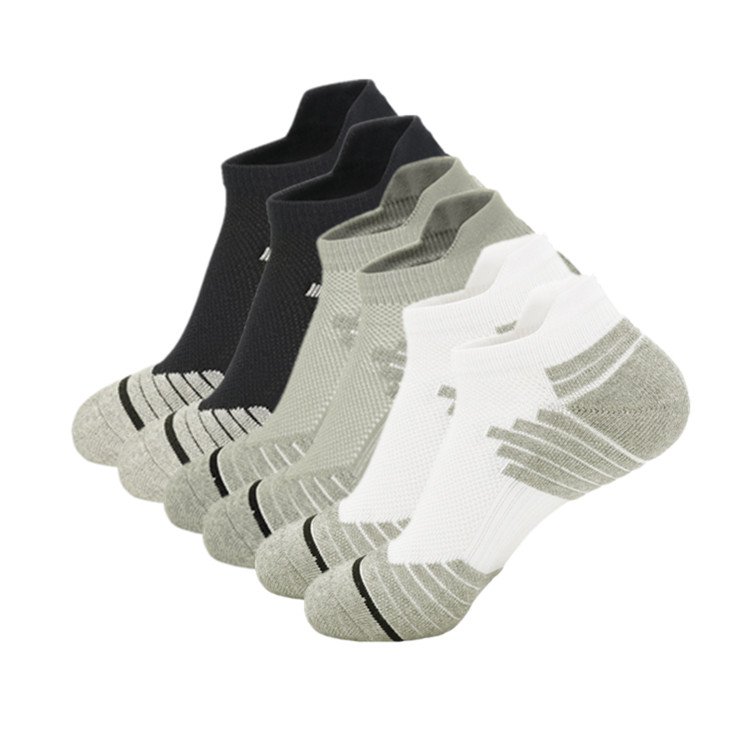 Mixed Pack Mens  Low Cut Trainer socks 6 Pairs Trainer Ankle Socks