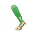 3 Pairs Mens Green Long Football Grip Socks Soccer Training Socks