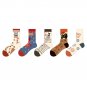 5 Pairs Pack Fun Socks for Women Novelty Socks Crew Length Funny Socks for Men Everyday Socks Casual