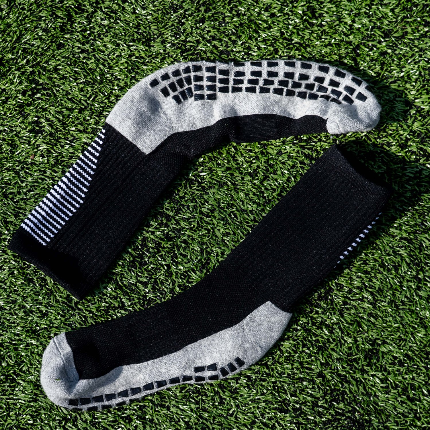 3 Pack Kids Size Soccer Grip Socks Anti Slip Soccer Socks for Children Thick Sports Socks with Grip