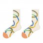 5 Pack Socks With Pattern Unique Socks For Ladies Unique Socks Socks With Pattern Fun Crew Socks