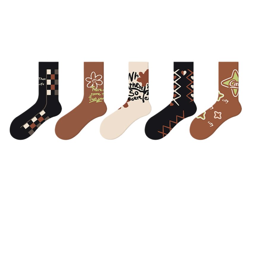 5 Pack Funny Socks For Adults Unique Socks Fun Crew Socks Crazy Dress Socks Silly Socks For Women