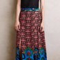 Anthropologie Sunsong Silk Maxi Skirt Retailed for $574 by Anna Sui Sz 6 - NWT