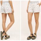 Anthropologie Tailored Clipdot Shorts by Hei Hei Sz 0, 8 - NWT