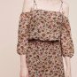 Anthropologie Everett Off-The-Shoulder Dress by Floreat $158 Sz 4 - NWT