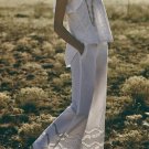 Anthropologie Openwork Wide-Legs Pants by Elevenses $148 Sz 2 - NWT