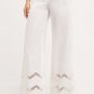 Anthropologie Openwork Wide-Legs Pants by Elevenses $148 Sz 2 - NWT