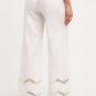 Anthropologie Openwork Wide-Legs Pants by Elevenses $148 Sz 2 - NWT