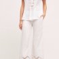 Anthropologie Openwork Wide-Legs Pants by Elevenses $148 Sz 2 - NWT