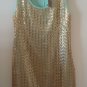 NWT Anthropologie Golden Panes Shift Dress Sz 2 - by Tabitha