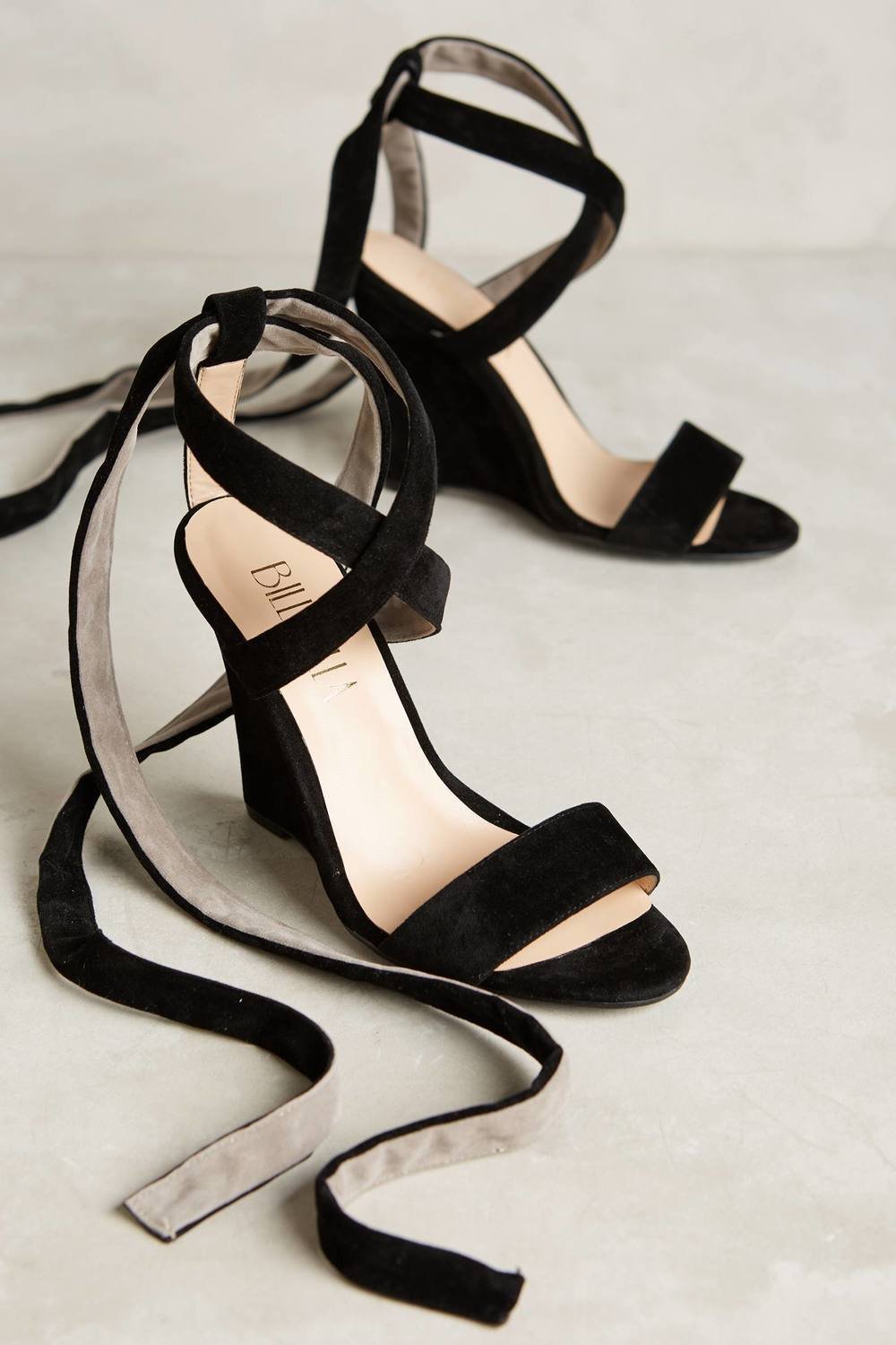 Anthropologie Billy Ella Parry Wedges Sandals $178 - NWOB
