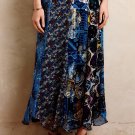 Anthropologie Water & Wildflower Skirt $440 by Anna Sui Sz 0, 2- NWT