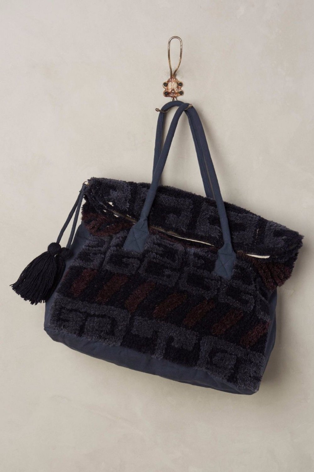 Anthropologie Rhonda Carpet Bag by Love Binetti $198 - NWT