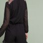 Anthropologie Evensong Embroidered Playsuit Romper - NWT