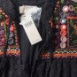 Anthropologie Evensong Embroidered Playsuit Romper - NWT