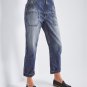 AG The Cody Ultra High-Rise Relaxed Cropped Jeans $245 Sz 27 - NWT Anthropologie