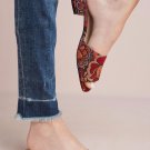 Anthropologie Shelly's London Brocade Slide Sandals Ria Sz 6.5, 7.5 - NIB