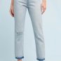 Current/Elliott The Slouchy Skinny Mid-Rise Straight Cropped Jeans $288 - NWT