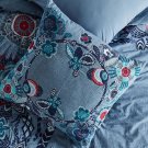 Anthropologie Inouitoosh Embroidered Collection 2 Euro Shams - NWT