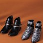 Anthropologie Jeffrey Campbell Brocade Harness Boots Sz 6 - NIB
