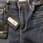PAIGE Jacqueline Patch Straight-Leg Jeans with Raw Hem, Arvin $299 Sz 26 - NWT