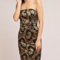 Anthropologie Tracy Reese Strapless Jacquard Dress $348 Sz 10 - NWT