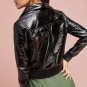 Anthropologie Vegan Leather Flight Jacket by Capulet Sz S - NWT