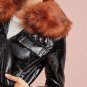 Anthropologie Vegan Leather Flight Jacket by Capulet Sz M - NWT