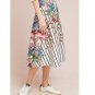 Anthropologie Striped Splendor Skirt by Maeve $128 Sz XL - NWT