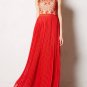 Anthropologie Rubied Dusk Dress By Rina Dhaka