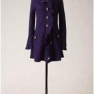 Anthropologie Gumshoe Sweatercoat By Charlie & Robin - Purple NWOT
