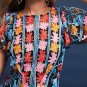 Anthropologie Ferrah Embroidered Dress by Eva Franco $198 Sz 2 - NWOT