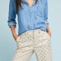 Anthropologie Polka Dot Bermuda Shorts $68 Sz 30 - NWT