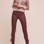 Anthropologie Pilcro Script Coated High-Rise Jeans $128 - NWT