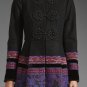 Anthropologie Stitched Loma Coat by Tracy Reese Sz 8 - NWOT