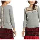 Anthropologie Houndstooth Windowpane Cardigan Sz XS - NWOT