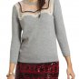 Anthropologie Houndstooth Windowpane Cardigan Sz XS - NWOT