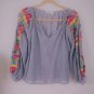 Anthropologie Embroidered Soleil Top by Floreat - NWOT