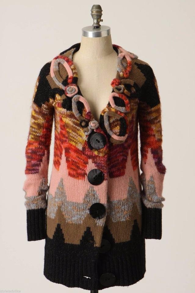 Anthropologie Loops & Angles Sweater Cardigan Sz XS - NWOT