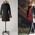 Anthropologie Deep Woods Toggle Coat By Elevenses Sz 2 - NWOT