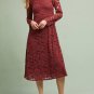 Anthropologie Garnet Lace Dress by Ottod'Ame $220 Sz 12 - NWT Italy
