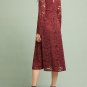 Anthropologie Garnet Lace Dress by Ottod'Ame $220 Sz 12 - NWT Italy