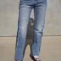 Levi's 501 Crop Straight Jeans in You Pretty Thing Sz 30 - NWT Anthropologie